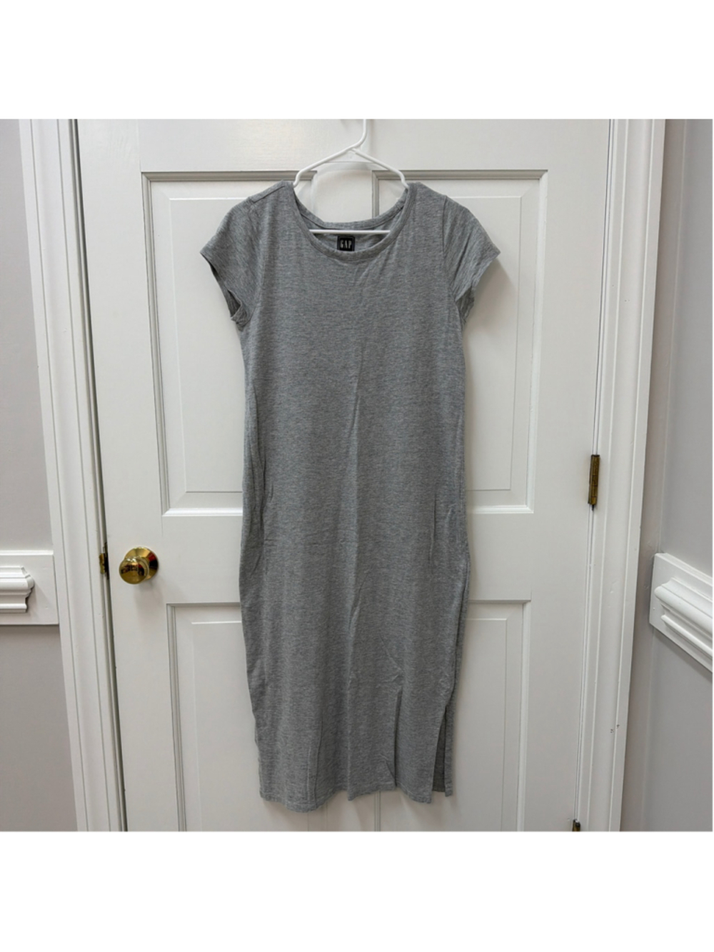 Gap S/S Midi Dress in Gray Sz XS!